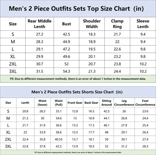 Vista 6 de BIRW Conjunto corto de 2 piezas para hombre, camiseta polo, conjunto casual de verano de manga corta y pantalones cortos para hombre