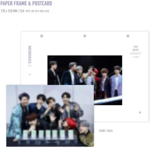 Vista 7 de Bangtan Boys BTS Memories of 2018 (incluye Weply Gift + BTS Acrylic Photocard)