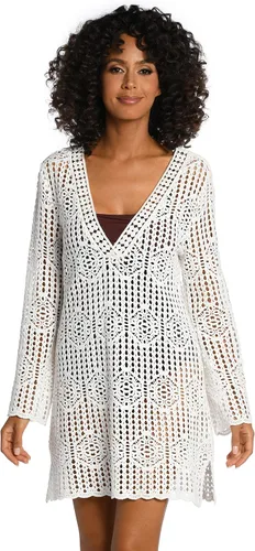 Vista 3 de La Blanca Mini vestido de manga larga estándar para mujer