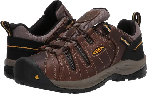 Vista 7 de KEEN Utility Men's Flint 2 Low Height Leather Soft Toe Work Shoes