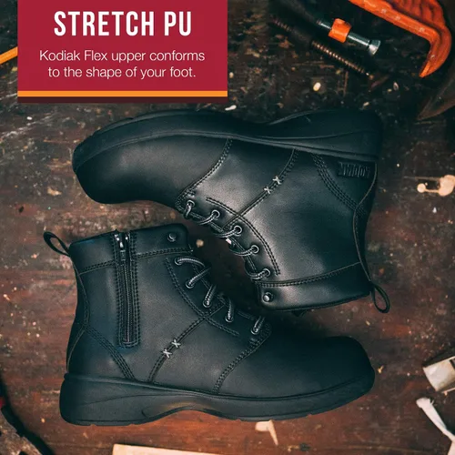 Vista 6 de Kodiak Flex Ayton - Botas de trabajo de seguridad con punta de acero para mujer