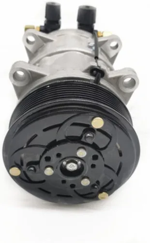 Vista 3 de Compresor 22-47820-00 224782000 del A/C compatible con el motor diesel 3126B del Caterpillar CAT