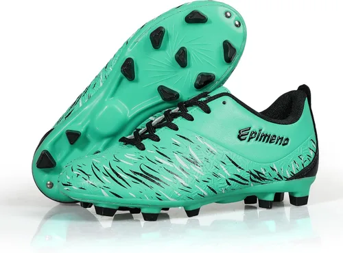 Vista 4 de Zapatos de fútbol unisex para niños y niñas, para terreno firme (niños pequeñosniños grandes)