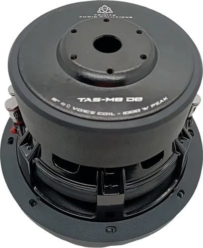 Vista 3 de Trinity 8 Subwoofer Dual 2 Ohm 1000W Audio para coche Negro TAS-M8-D2
