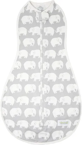 Vista 17 de Woombie Original Pink Blush Chevron One-Step manta de bebé, Pink Blush