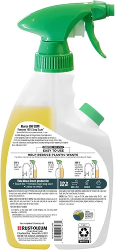 Vista 2 de Mean Green Limpiador de Baño CONCENTRADO Ultra Potente Recargable, Brisa Tropical, 14.3 Onzas