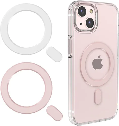 Vista 17 de Anillos adaptadores magnéticos 2 piezas compatibles con MagSafe, para Kindle Pop Socket Magnetic, para accesorios Magsafe y carga inalámbrica