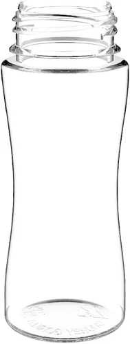 Vista 4 de CHUBBY GORILLA - Botella de unicornio de 4.1 fl oz - Botella transparente/tapa natural - V3 (5 unidades)