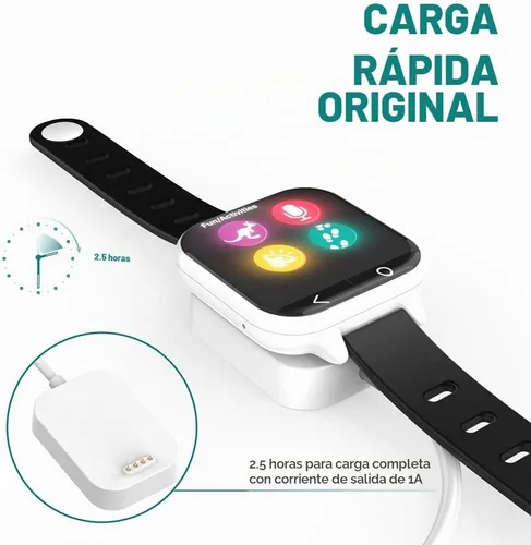 Vista 5 de TUSITA Base de carga compatible con Verizon Gizmo Watch 1, 2, 3, 1M, 2 unidades, accesorios para relojes inteligentes para niños
