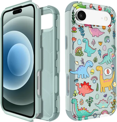Vista 150 de Funda para iPhone SE 2020/2022/3ª generación, para iPhone 8/7, funda protectora resistente con diseño de flor linda para mujeres, hombres, niñas