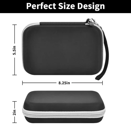 Vista 4 de casmilee Funda compatible con Giiker Super Slide Brain Games, bolsa organizadora de rompecabezas Brain Teaser, bolsa de almacenamiento, soporte