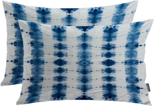 Vista 50 de Shrahala Abstract Art Modern Aesthetic Decorative Pillow Covers, Fluid Forms Minimalist Throw Pillow Cover Blended Hidden Zipper Cushion Cases for