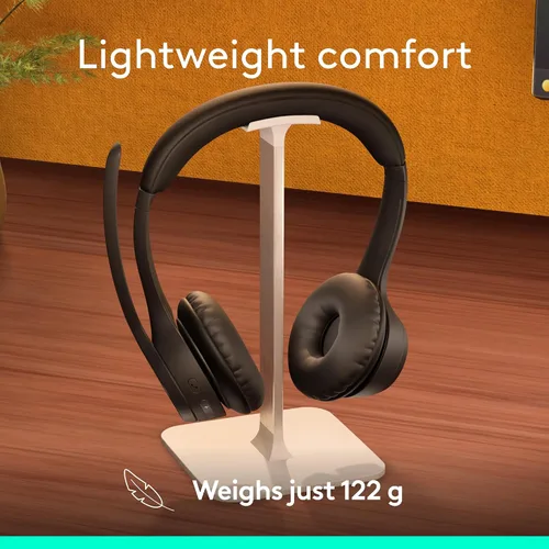 Vista 4 de Logitech Zone 305 - Auriculares inalámbricos Bluetooth con micrófono, Bluetooth nativo, para equipos de Microsoft, compatibles con Windows, Mac