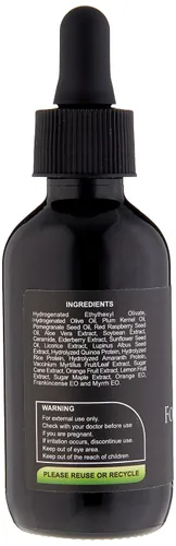 Vista 4 de 826 & Co. FORGIVING - Aceite facial y cuello. Aceite facial calmante hidratante y nutritivo con ceramida NP, centella asiática y aceite de granada.