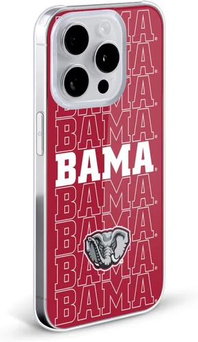 Vista 2 de Head Case Designs Officially Licensed University of Alabama UA Bama Hard Back Case Compatible with Apple iPhone 13 Pro