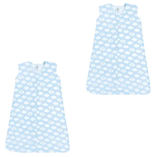 Vista 7 de Luvable Friends - Saco de dormir para bebé sin mangas, diseño unisex, Saco de dormir de algodón sin mangas, saco de dormir, manta, 0-6 meses