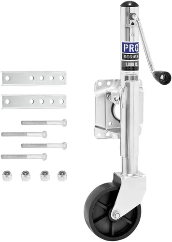 Vista 2 de Pro Series 1000 libras Gato hidráulico para remolque giratorio de capacidad