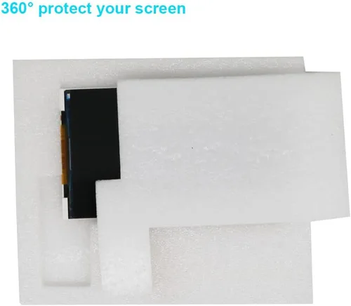 Vista 3 de COCOTOP - Pantalla de repuesto para Nintendo 2DS XL LL (incluye protector de pantalla), color negro
