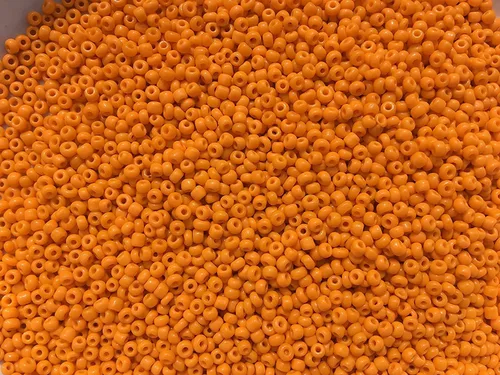 Vista 54 de Tamaño de las cuentas de semillas: 11/0 50 gr / 1.76 oz (ámbar plateado forrado)