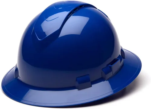 Vista 33 de Texas America Safety Company Casco duro RIDGELINE de ala completa con ajuste de perilla de 6 puntos y bolsa