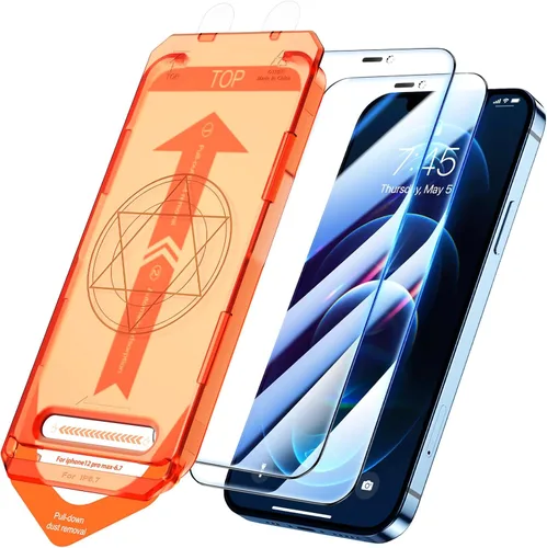 Vista 12 de UniqueMe Protector de pantalla de privacidad para iPhone 12/iPhone 12 Pro