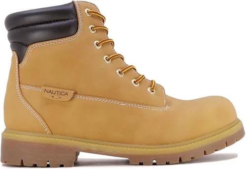 Vista 2 de Nautica Mens Hiking Work Boots Ankle High Outdoor Trekking High Top Shoes
