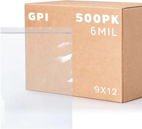Vista 26 de GPI - 6 mil, extra resistente, bolsas de plástico transparentes con cremallera resellable de 2 x 5 pulgadas, resistentes a perforaciones, bolsas