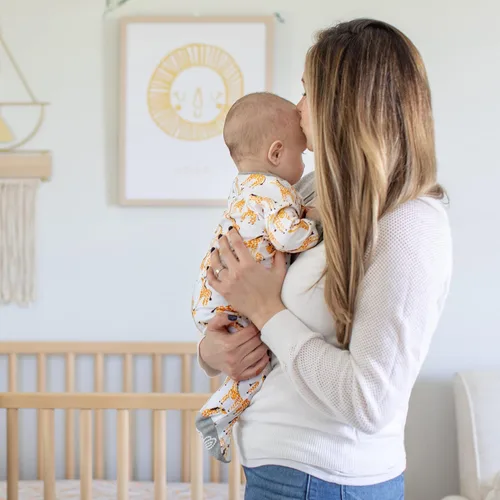 Vista 193 de Burt's Bees Baby - Pijama de una pieza para bebé, mameluco para dormir y jugar, algodón 100% orgánico, cremallera frontal