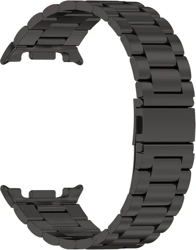 Vista 3 de Metal Bands Compatible for Samsung Galaxy Watch 8, Galaxy Watch 8 Classic Smartwatch for Women & Men, Solid Stainless Steel Adjustable Strap