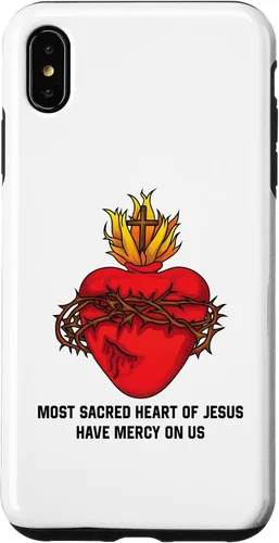 Vista 11 de iPhone 16 Most Sacred Heart of Jesus Design Case