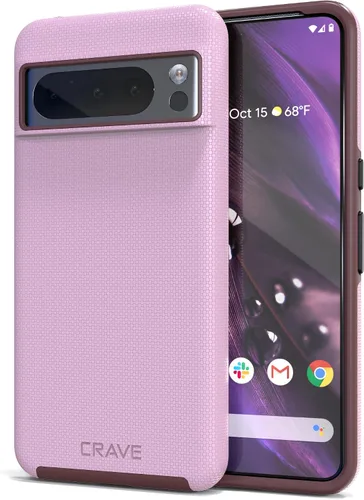 Vista 44 de Crave Dual Guard para Google Pixel 6 Pro, funda de doble capa de protección contra golpes para Google Pixel 6 Pro - Aguamarina