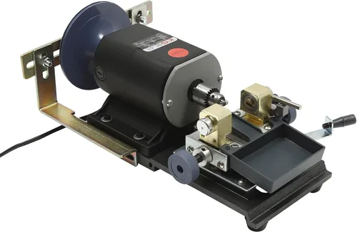 Vista 5 de WANLECY Perforadora de perlas de 450 W, perforadora de coral, máquina de perforación ámbar con caja de almacenamiento de velocidad ajustable