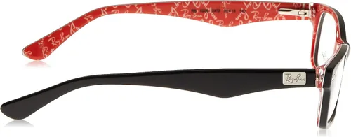 Vista 3 de Ray-Ban RX5206 - Marcos rectangulares para anteojos con receta