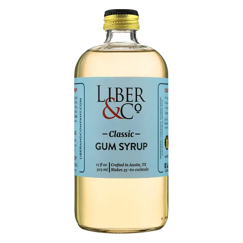 Vista 15 de Liber & Co. Jarabe de goma clásico – El jarabe simple superior con azúcar de caña pura y goma de mascar árabe natural – Hace 25 bebidas – esencial