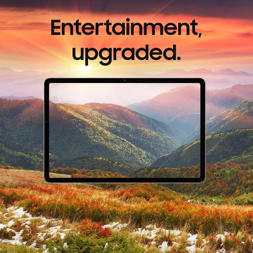 Vista 7 de SAMSUNG Galaxy Tab S7+ (tableta 5G) LTE/WiFi (T-Mobile), negro místico - 128 GB