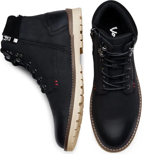 Vista 3 de Vostey Men's Motorcycle Boots Business Waterproof Ankle Boots Casual Oxford Boots for Men