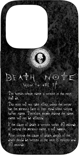 Vista 17 de Death Note Cómo usarlo funda para iPhone 17