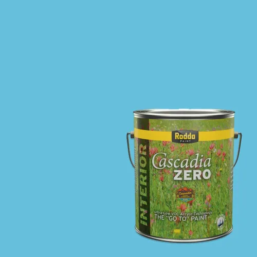 Vista 45 de Rodda Paint CASCADIA XL - Pintura satinada exterior e imprimación en uno, 1 galón, hoja de aloe
