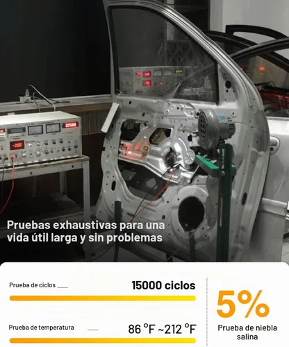 Vista 8 de Regulador de elevalunas eléctrico A-Premium con motor compatible con Freightliner Argosy Century Class 2003-2011 Columbia Coronado 2005-2010 lado