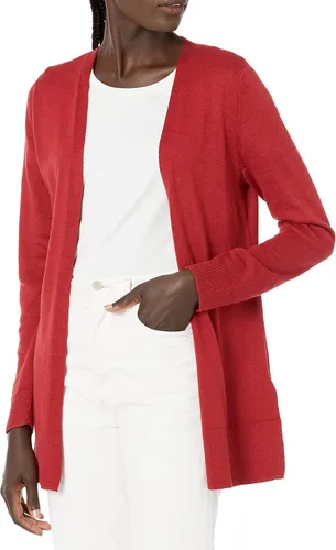 Vista 22 de Amazon Essentials - Suéter tipo cárdigan ligero con parte delantera abierta, para mujer (disponible en talla extragrande)