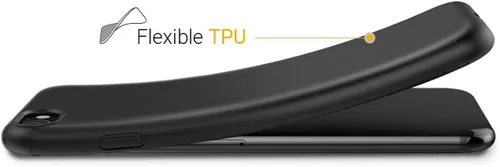 Vista 2 de LLM42 - Funda de TPU para Honor X7 + vidrio templado HD, carcasa protectora de silicona para parachoques trasero – Protector de pantalla