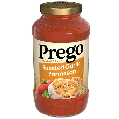 Vista 40 de Prego Salsa de Pasta de Tomate Grueso con Ajo y Cebolla, Frasco de 24 Oz