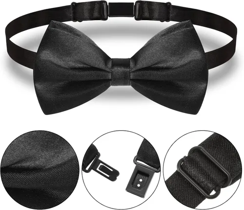 Vista 6 de 6 Pcs Detective Costume Accessories Set Detective Hat Magnifying Glass Bow Tie Fake Mustache Glasses