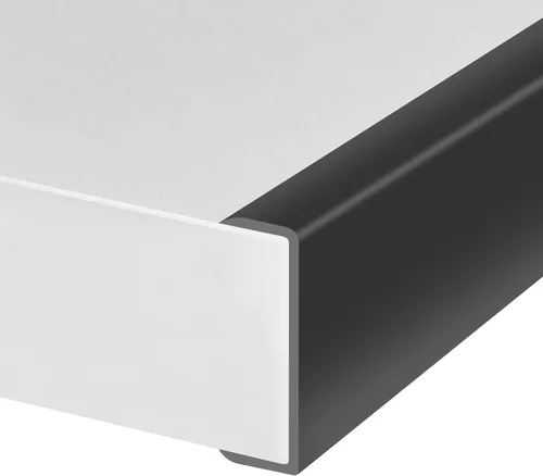 Vista 39 de Borde de goma protector, canal en U autoadhesivo de 1-1/2 pulgadas para maderas, bandas flexibles en forma de U para despegar y pegar, protector