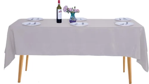 Vista 107 de Ascoza Paquete de 2 manteles cuadrados negros de tela de poliéster de 52 x 52 pulgadas para bodas, banquetes, restaurantes y fiestas