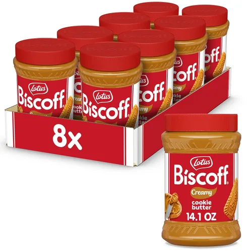 Vista 10 de Lotus Biscoff - Mantequilla de galleta para untar, cremosa, no transgénica, vegana