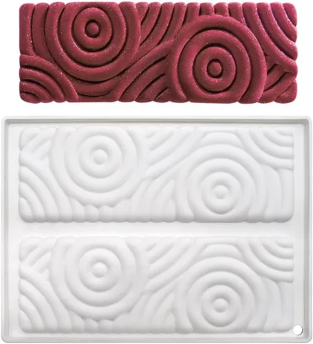 Vista 16 de mostsom Moldes de silicona para hornear pastel de mousse, molde de silicona para chocolate, molde de postre francés para chocolate pastelero, moldes