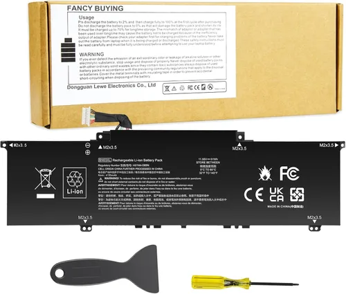 Vista 10 de Batería YRDD6 para Dell Inspiron 5591 7586 5491 5481 5482 5485 3310 2-en-1 15 3582 3583 3593 3584 5590 5593 5594 5585 5598 14 3493 5493 5480 3793