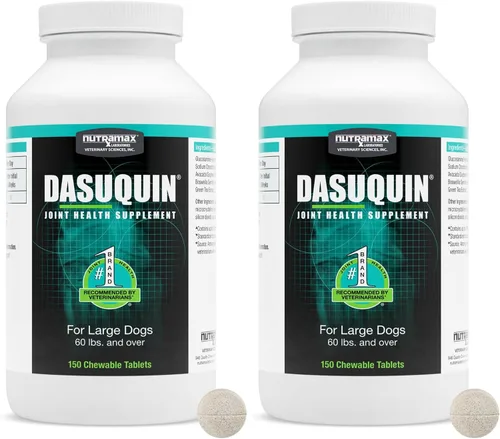 Vista 10 de Comprimidos masticables para articulaciones de perro Dasaquin (150 unidades) Tamaño de perro: Grande (60+ lbs)