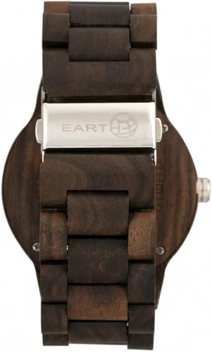 Vista 2 de Bighorn Madera Pulsera Reloj por tierra, Estándar, Café Oscuro